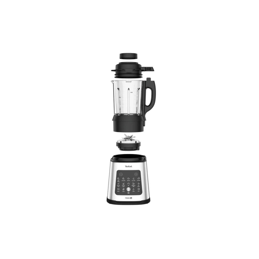 Tefal - Batidora de mesa 2 l PERFECTMIX+ 1400W/230V cromo mate