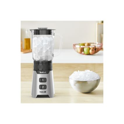 Tefal - Batidora de mesa BLENDFORCE 400W/230V acero inoxidable/negro