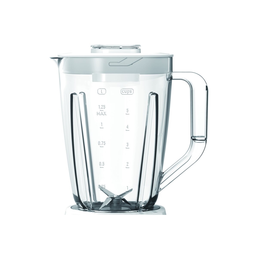 Tefal - Batidora de mesa BLENDFORCE 600W/230V blanco