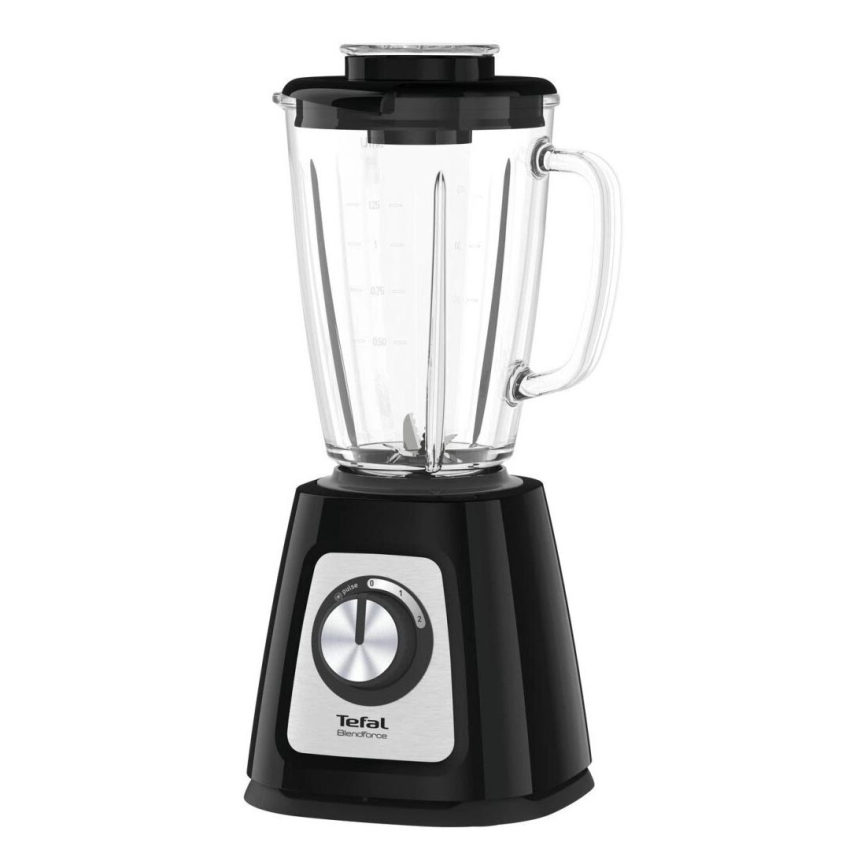 Tefal - Batidora de mesa BLENDFORCE 800W/230V negro/acero inoxidable