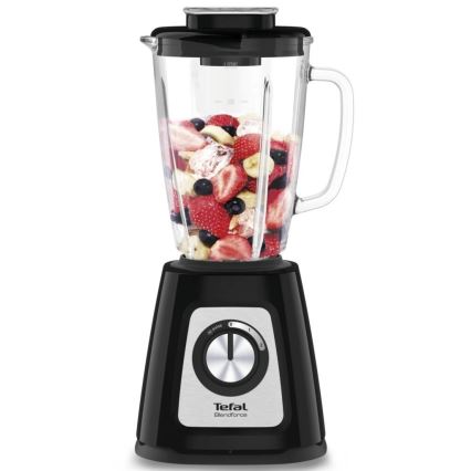 Tefal - Batidora de mesa BLENDFORCE 800W/230V negro/acero inoxidable