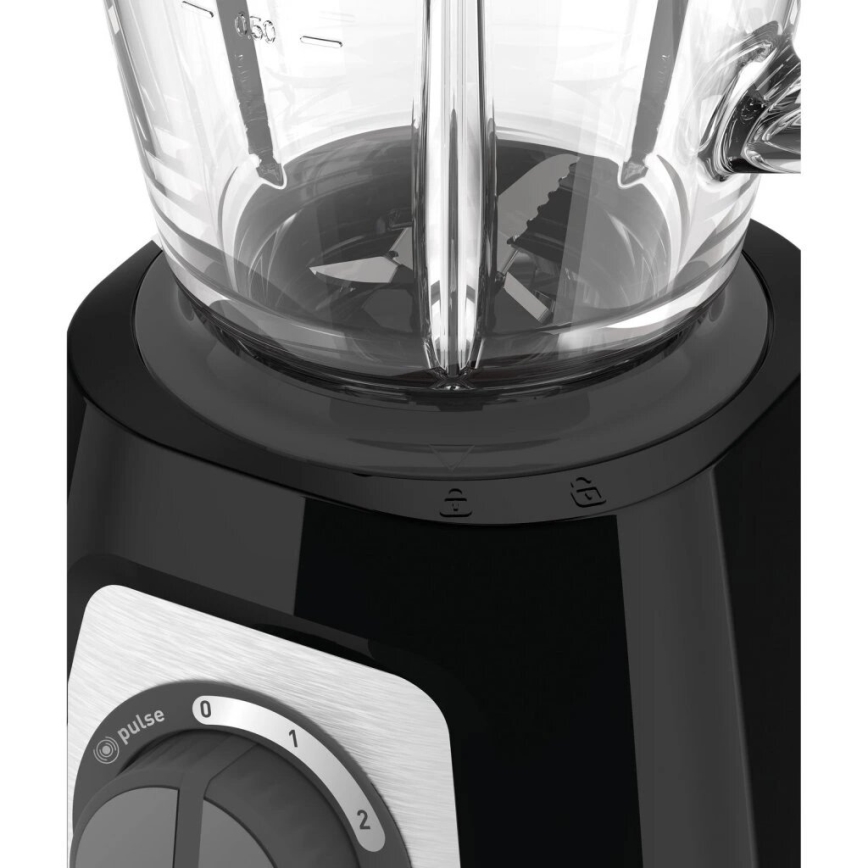 Tefal - Batidora de mesa BLENDFORCE 800W/230V negro/acero inoxidable