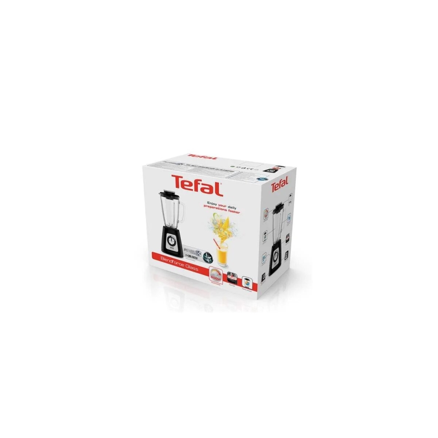 Tefal - Batidora de mesa BLENDFORCE 800W/230V negro/acero inoxidable