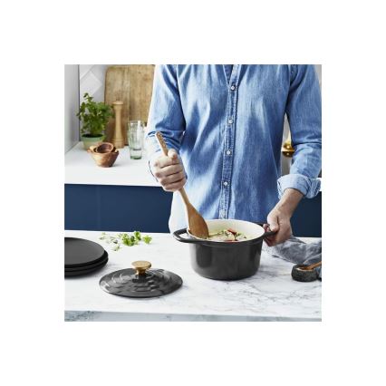 Tefal - Cacerola con tapa AIR 20 cm antracita