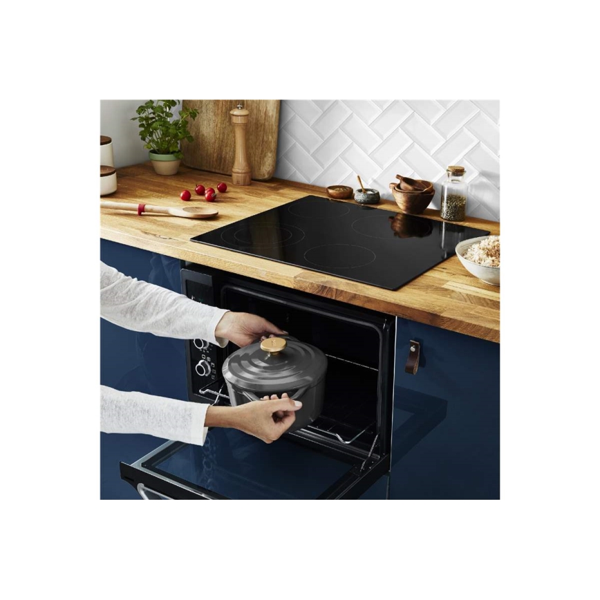 Tefal - Cacerola con tapa AIR 20 cm antracita