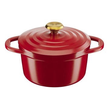 Tefal - Cacerola con tapa AIR 20 cm roja