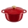 Tefal - Cacerola con tapa AIR 24 cm, roja