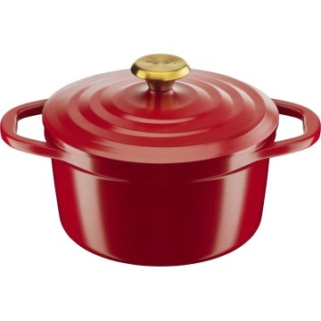 Tefal - Cazuela con tapa AIR 20 cm roja