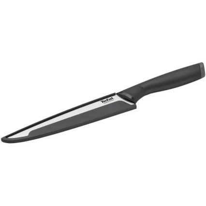 Tefal - Cuchillo de acero inoxidable COMFORT 20 cm cromo brillante/negro