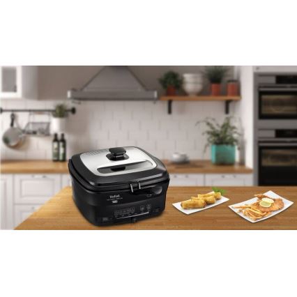 Tefal - Freidora 2 l VERSALION DE LUXE 7en1 1600W/230V negro