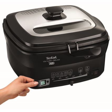 Tefal - Freidora 2 l VERSALION DE LUXE 7en1 1600W/230V negro