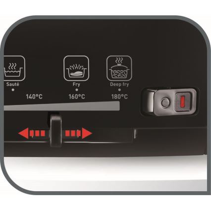 Tefal - Freidora 2 l VERSALION DE LUXE 7en1 1600W/230V negro