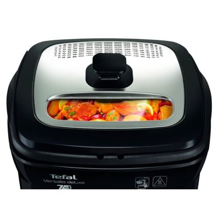 Tefal - Freidora 2 l VERSALION DE LUXE 7en1 1600W/230V negro