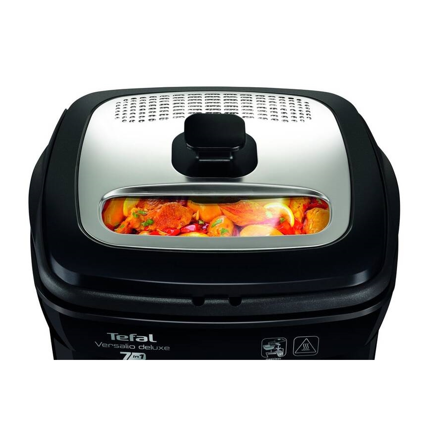 Tefal - Freidora 2 l VERSALION DE LUXE 7en1 1600W/230V negro