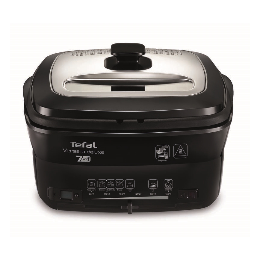 Tefal - Freidora 2 l VERSALION DE LUXE 7en1 1600W/230V negro