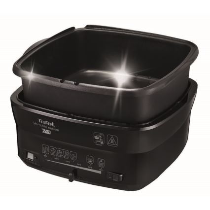 Tefal - Freidora 2 l VERSALION DE LUXE 7en1 1600W/230V negro