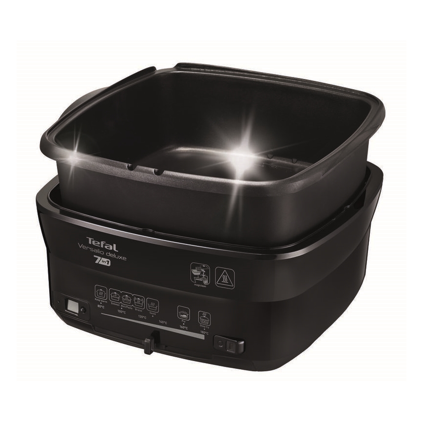 Tefal - Freidora 2 l VERSALION DE LUXE 7en1 1600W/230V negro