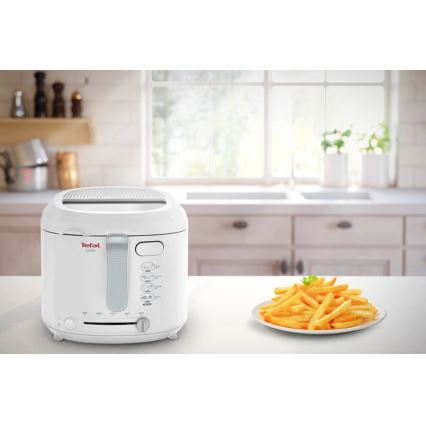 Tefal - Freidora de aceite 1,8 l FRY UNO 1475W/230V blanco