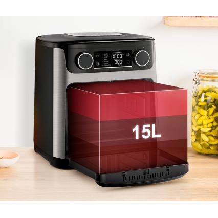 Tefal - Freidora de aire caliente 15 l EASY FRY 9 en 1 1800W/230V