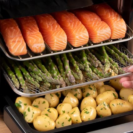 Tefal - Freidora de aire caliente 15 l EASY FRY 9 en 1 1800W/230V