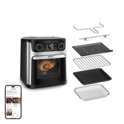 Tefal - Freidora de aire caliente 15 l EASY FRY 9 en 1 1800W/230V