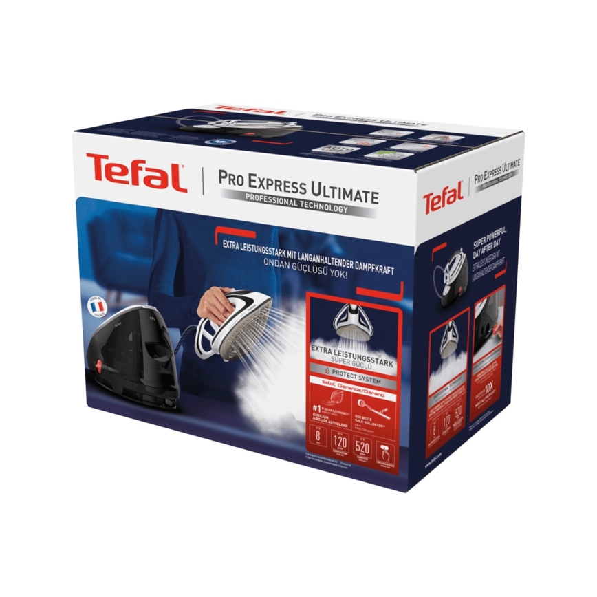 Tefal - Generador de vapor EXPREEE ULTIMATE 2600W/230V negro/blanco