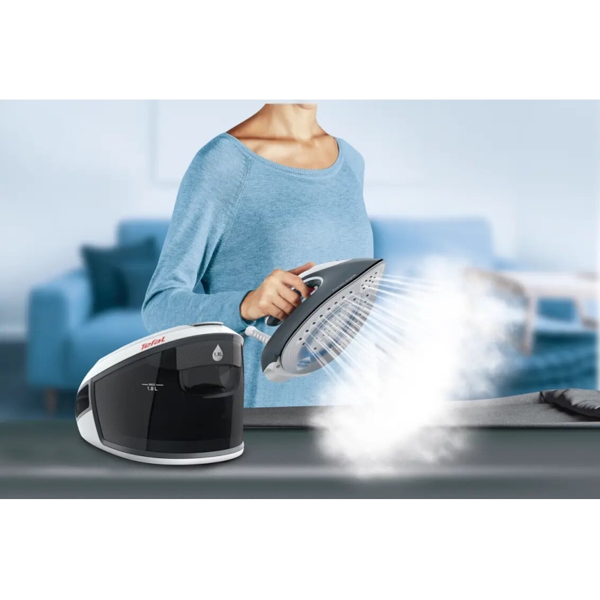 Tefal - Generador de vapor EXPRESS AIRGLIDE 2600W/230V gris