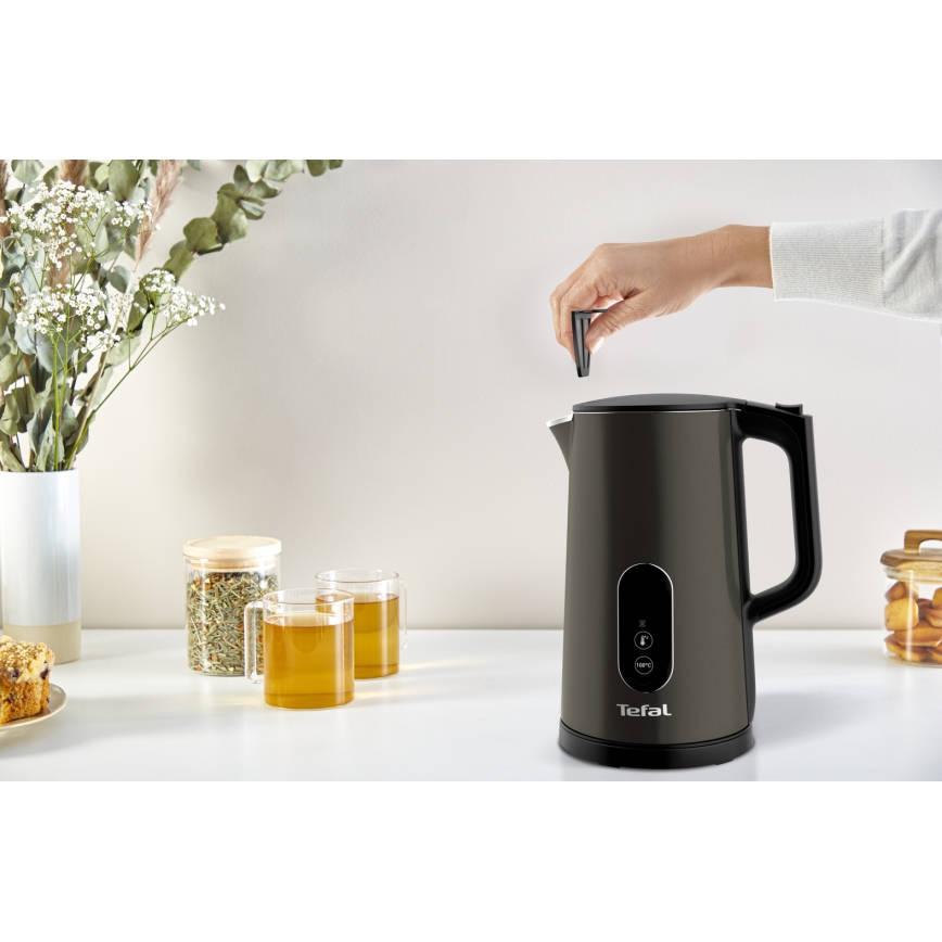 Tefal - Hervidor eléctrico DIGITAL 1,7 l 1800 W/230 V