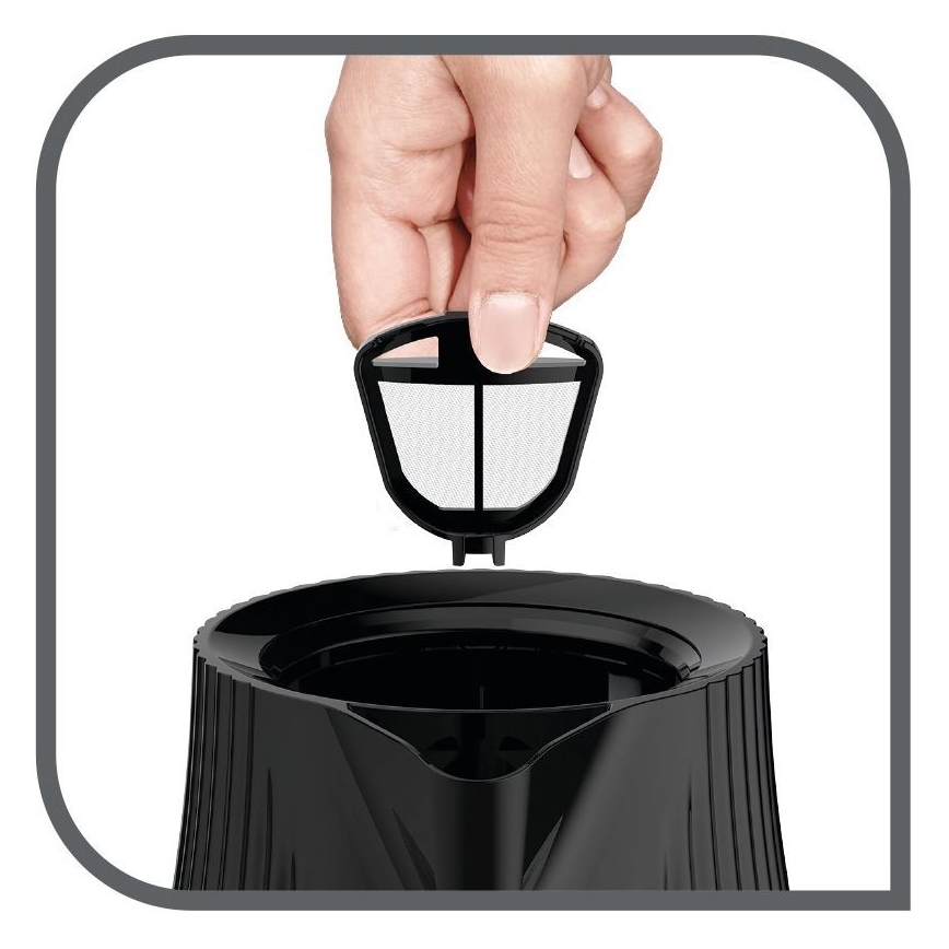 Tefal - Hervidor eléctrico LOFT 1,7 l 2400W/230V negro