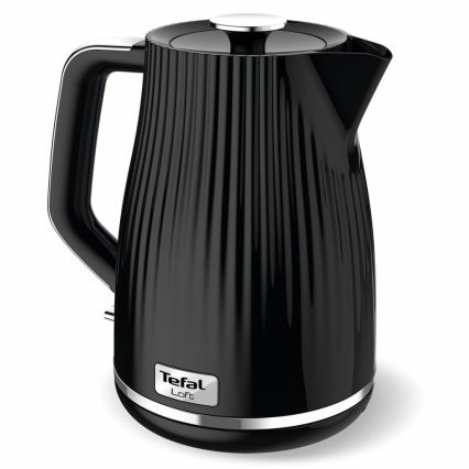 Tefal - Hervidor eléctrico LOFT 1,7 l 2400W/230V negro