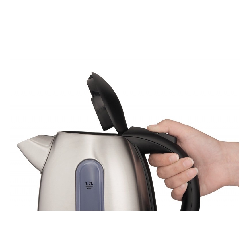 Tefal - Hervidor EXPRESS 1,7 l 2400W/230V cromo mate