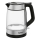 Tefal - Hervidor GLASS 1,7l 2200W/230V negro/acero inoxidable