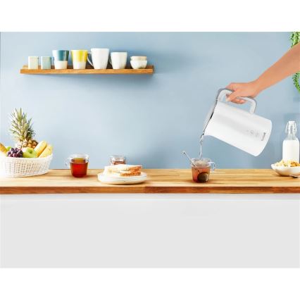 Tefal - Hervidor SENSE 1,5 l 1800W/230V blanco