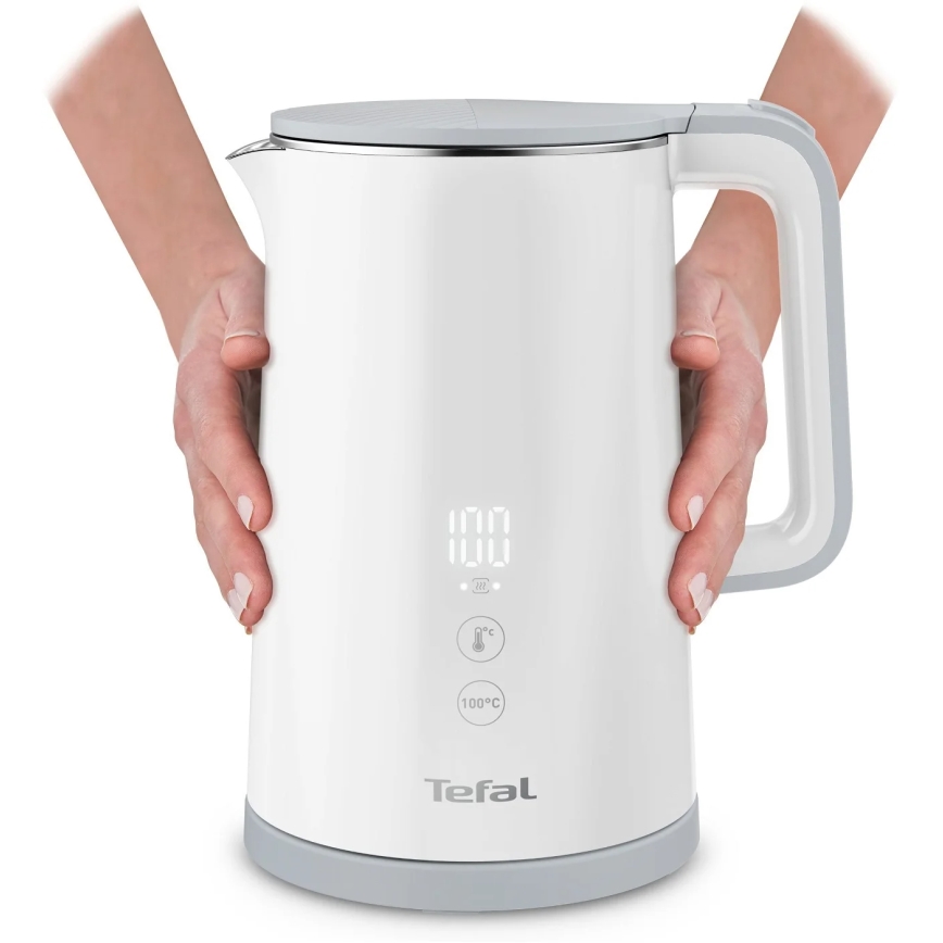 Tefal - Hervidor SENSE 1,5 l 1800W/230V blanco