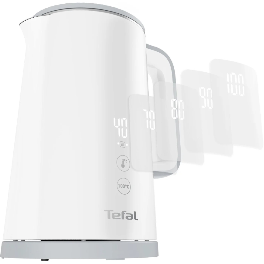 Tefal - Hervidor SENSE 1,5 l 1800W/230V blanco