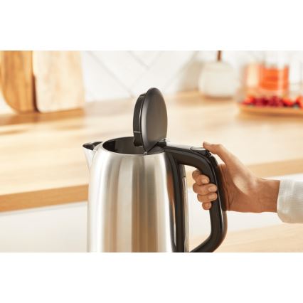 Tefal - Hervidor SUBITO 1,7l 2400W/230V acero inoxidable/negro