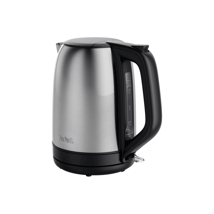 Tefal - Hervidor SUBITO 1,7l 2400W/230V acero inoxidable/negro
