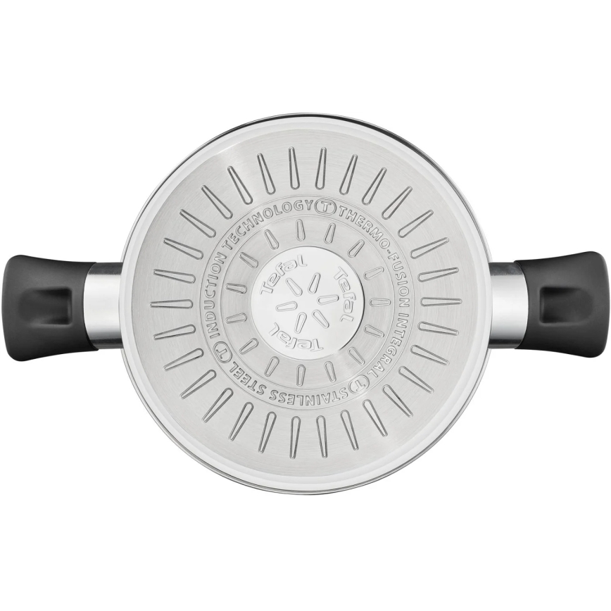 Tefal - Juego de 3 ollas DELICIOUS de acero inoxidable