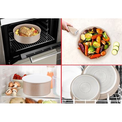 Tefal - Juego de 3 sartenes INGENIO DELIGHT