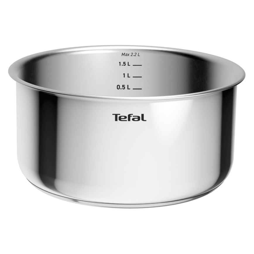 Tefal - Juego de cocina INGENIO COOK de 15 piezas, acero inoxidable