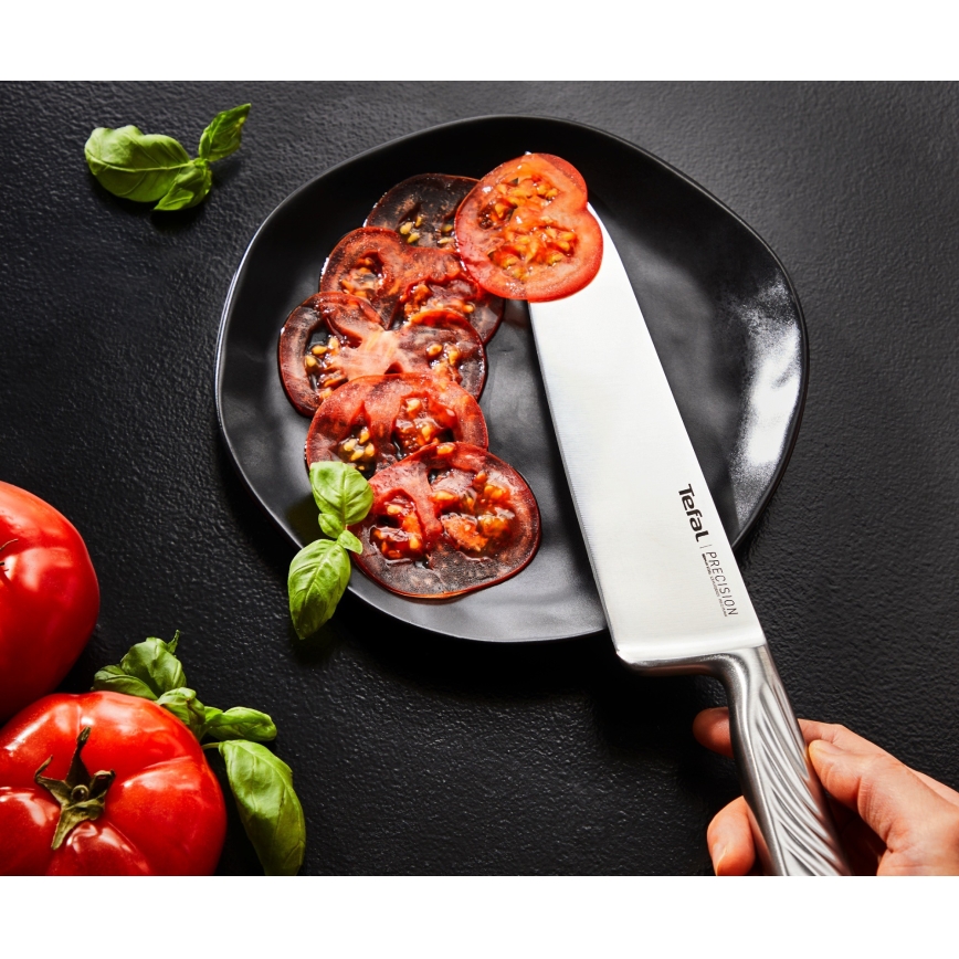 Tefal - Juego de cuchillos de cocina PRECISION 3 piezas