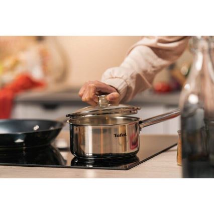 Tefal - Juego de ollas 10 pz COOK EAT acero inoxidable