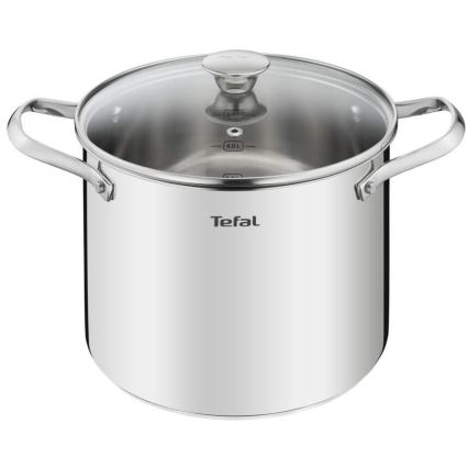 Tefal - Juego de ollas 10 pz COOK EAT acero inoxidable