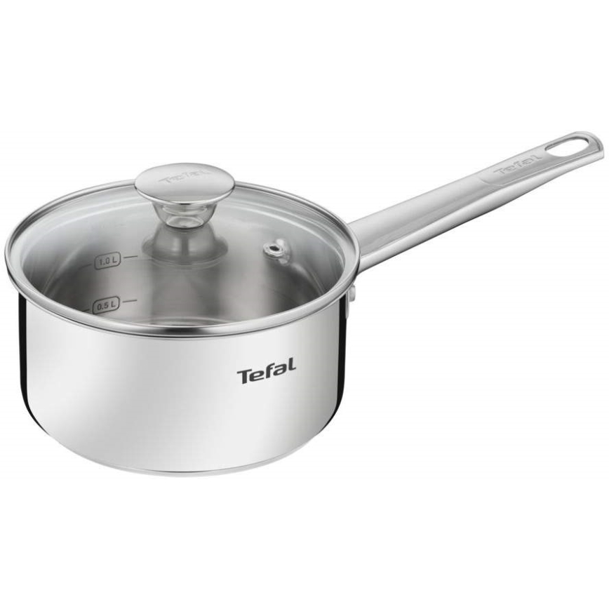 Tefal - Juego de ollas 10 pz COOK EAT acero inoxidable