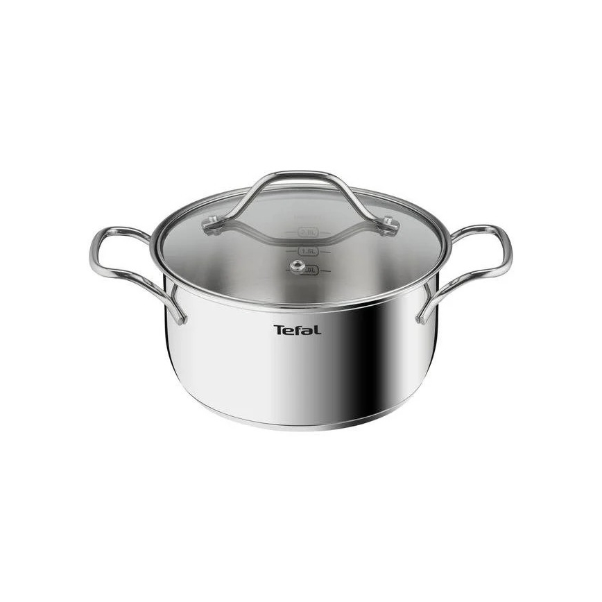 Tefal - Juego de ollas 10 pz INTUITION acero inoxidable