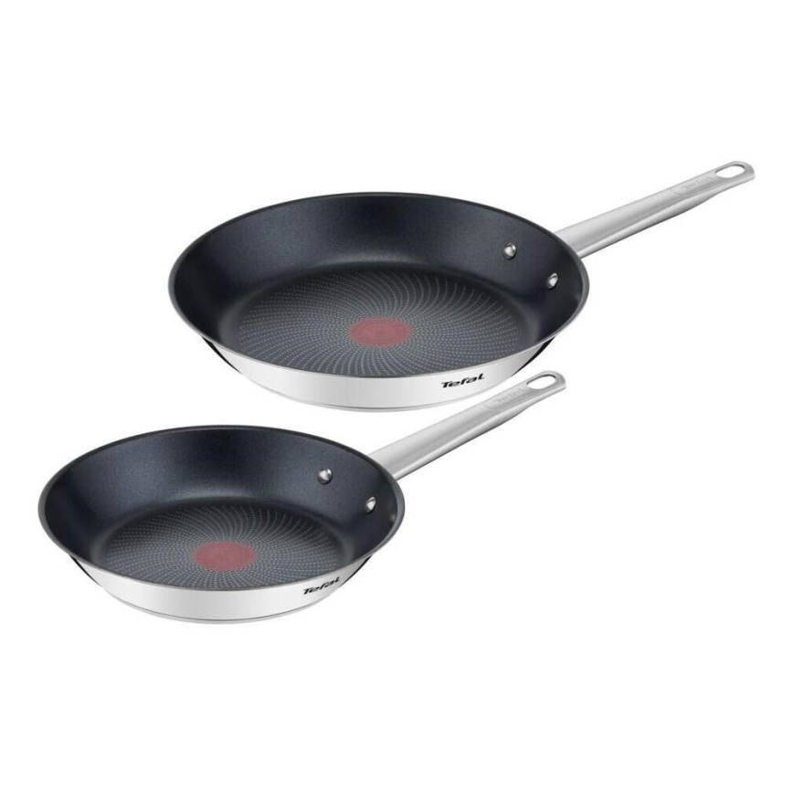 Tefal - Juego de sartenes 2 pz COOK EAT 24/28 cm