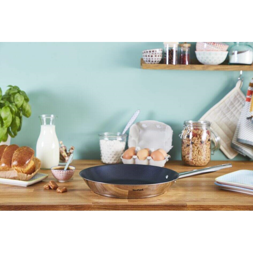 Tefal - Juego de sartenes 2 pz COOK EAT 24/28 cm