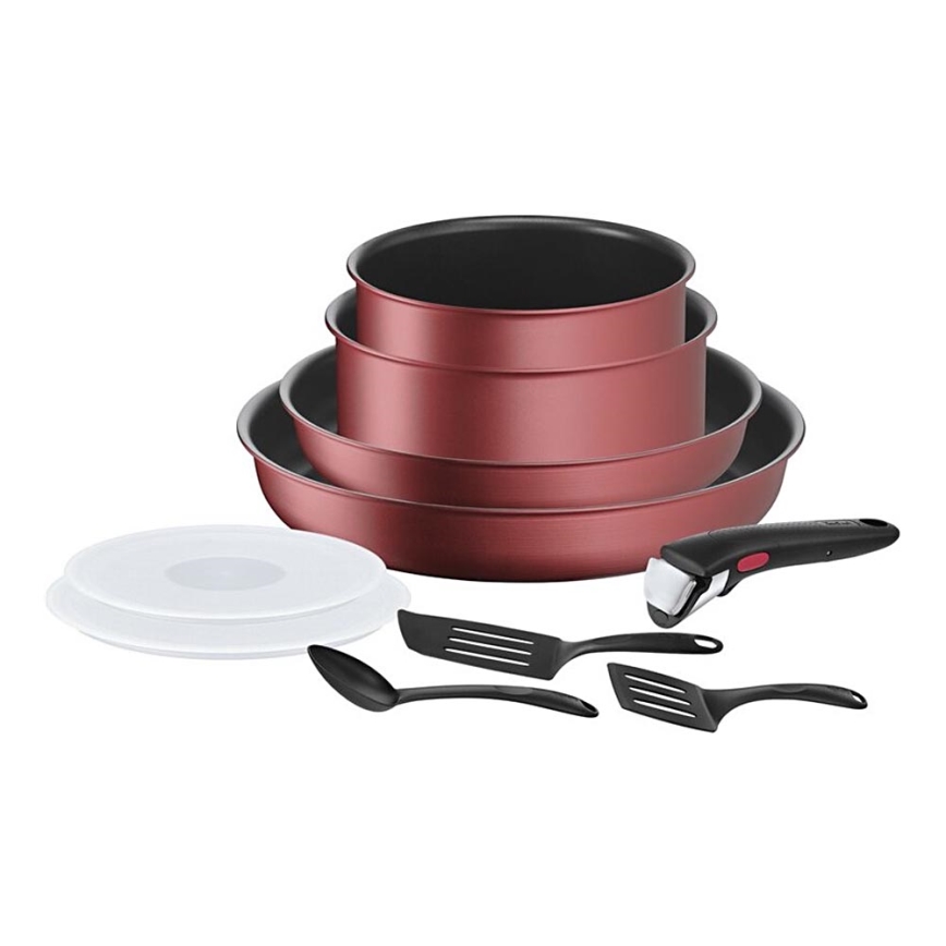 Tefal - Juego de vajilla 10 pz INGENIO DAILY CHEF cobre