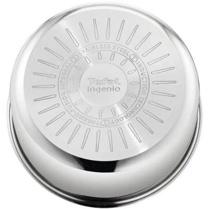 Tefal - Juego de vajilla 13 pz INGENIO PREFERENCE ON acero inoxidable