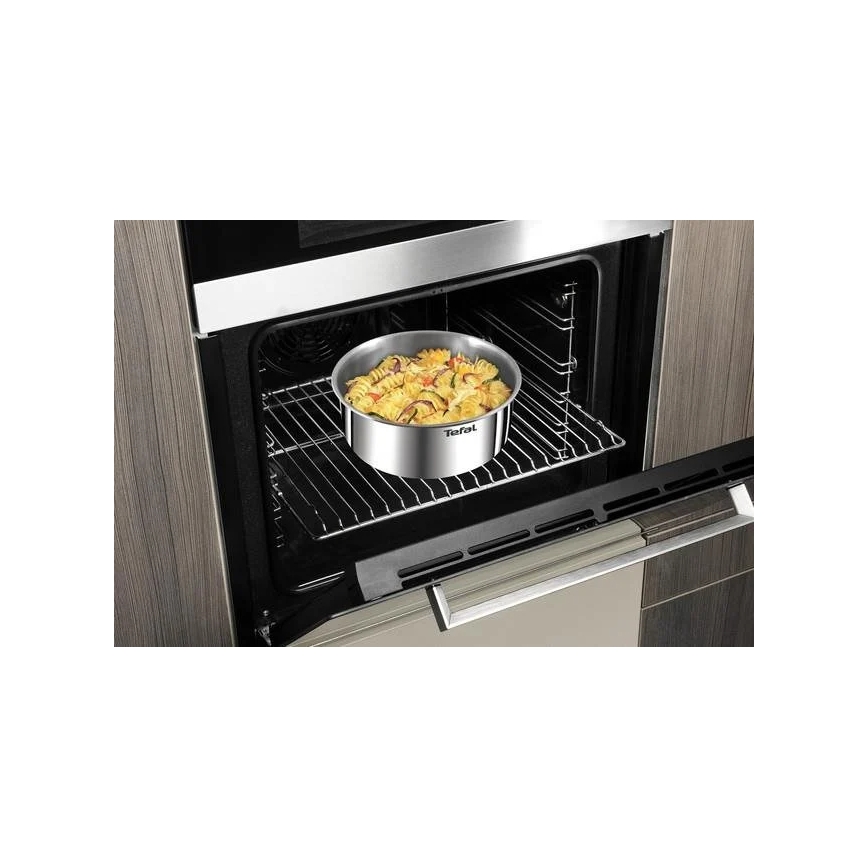 Tefal - Juego de vajilla 4 pz INGENIO EMOTION acero inoxidable